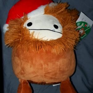 Canada Exclusive Squishmallow 8” Santa Benny Bigfoot 2022 Holiday Christmas HTF
